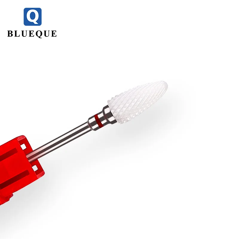 2019 BLUEQUE High  quality more colors ceramic  nail drill bit for manicure