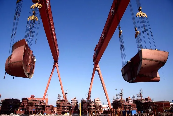 600 ton shipbuilding gantry crane shipyard crane