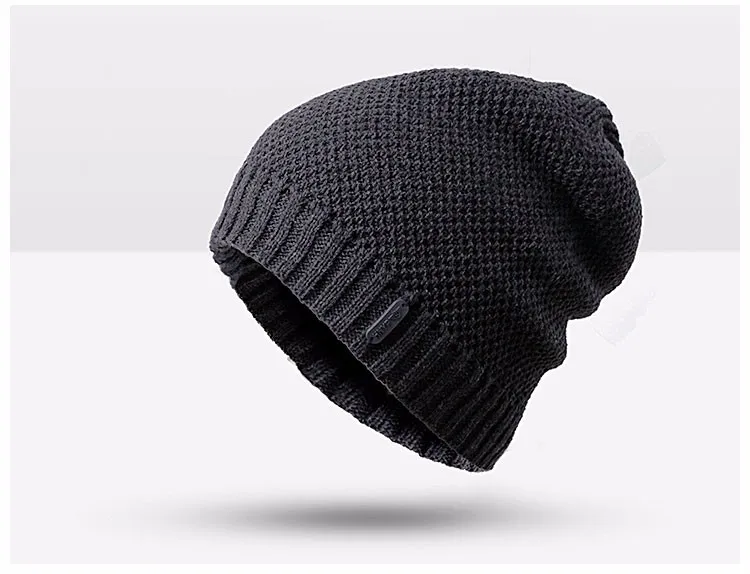 Легкой руки мужчины wolly чулок белый красный теплой шерсти трикотажные модели шапочка зимняя шапка