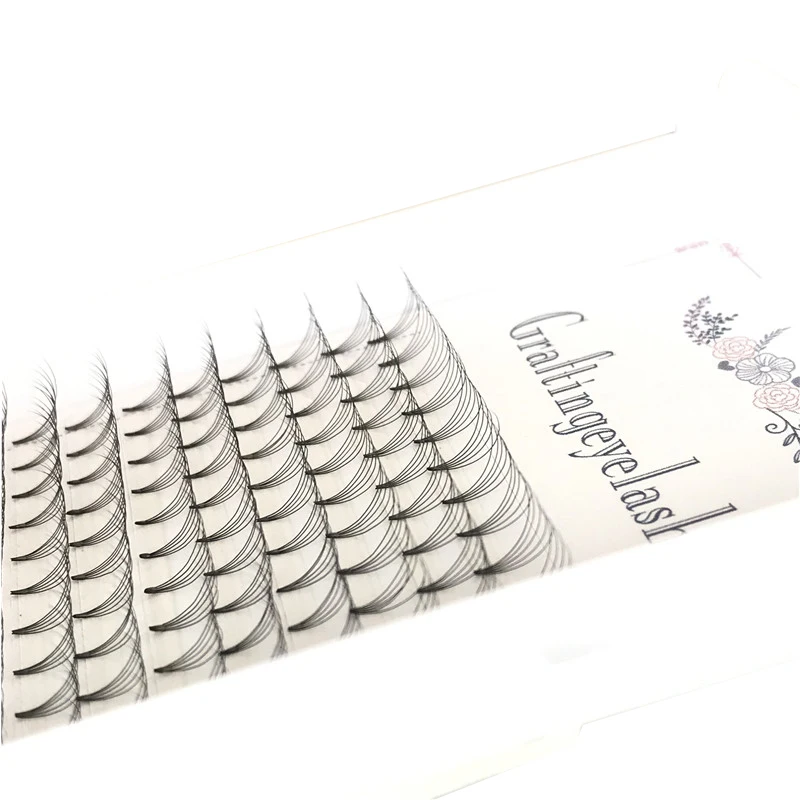 
Eyelash extension 5d premade volume fans silk volume lashes short stem 