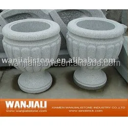 
Natural Stone Large Size Garden Flower Pots 