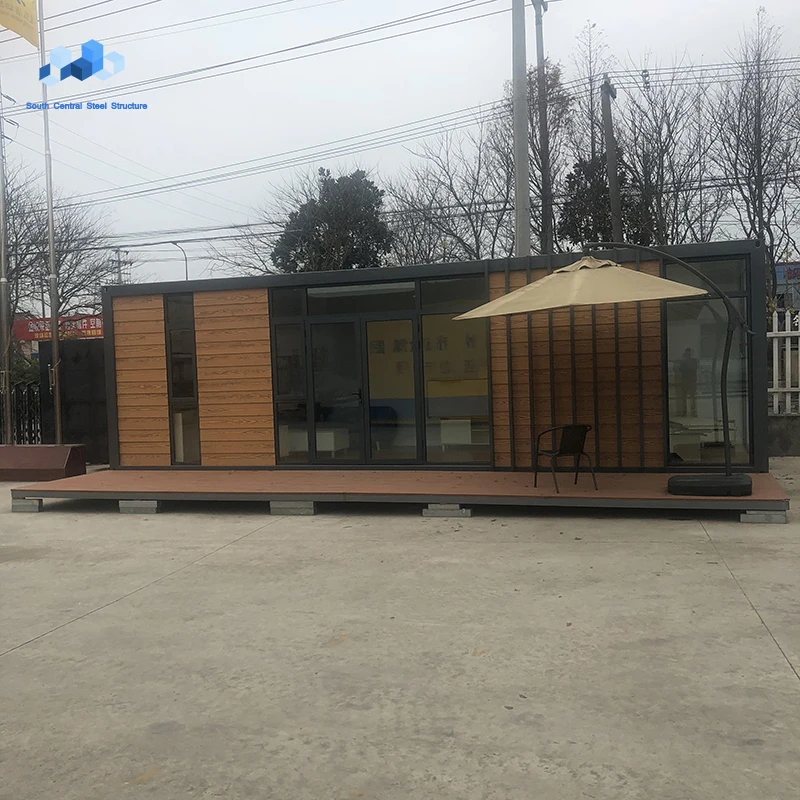 Плоский деревянный дом сборный контейнер