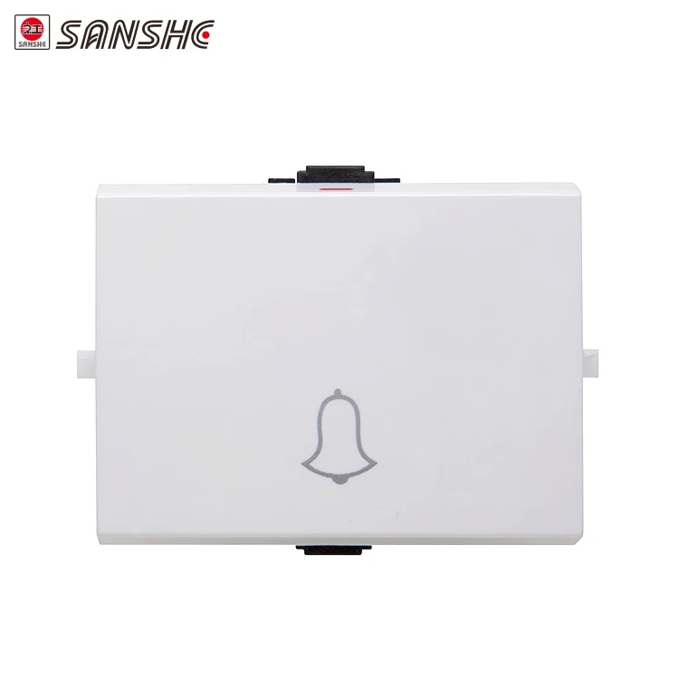 Manufacturer Direct Selling electric light switch white square horizontal wall switch