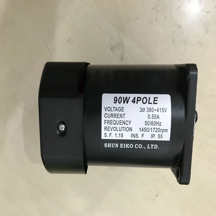 Taiwan original SHUN EIKO Motor 90W 4POLE