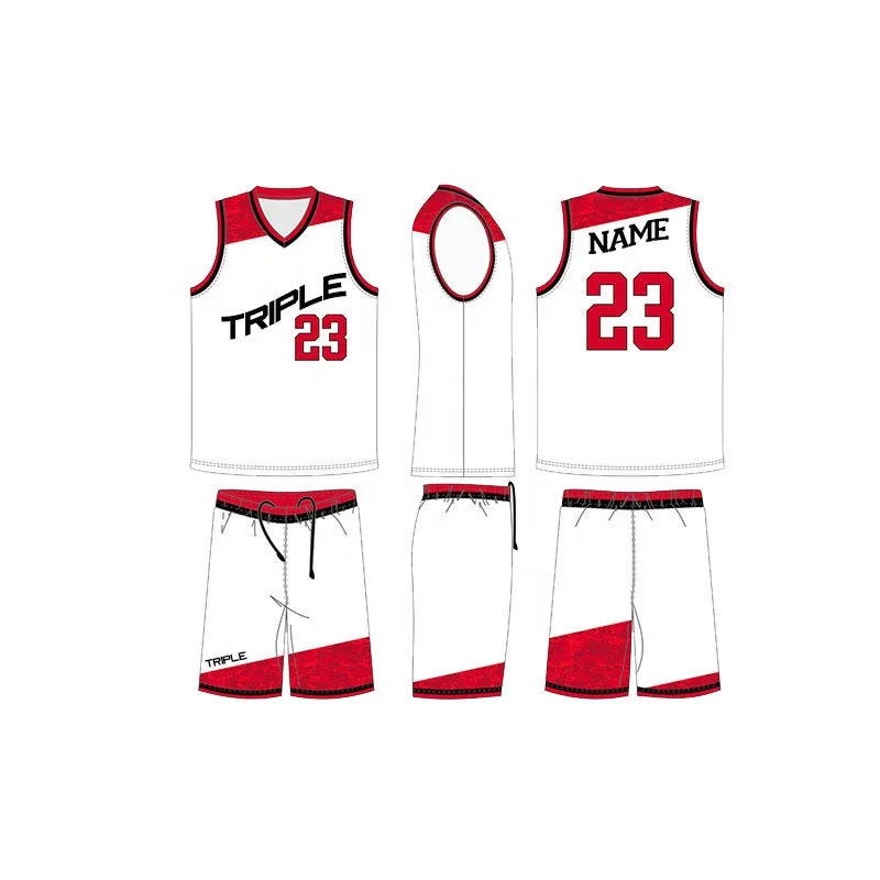 Basketball Uniform Best Latest Custom Sublimation Blank Reversible Dry Fit Basketball Jersey Design 2018 Cheap Wholesale China