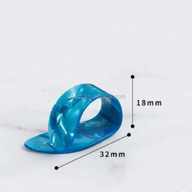 Colorful Guitar Plectrum Holder Cases  Thumb Finger -shaped design cheapest picks