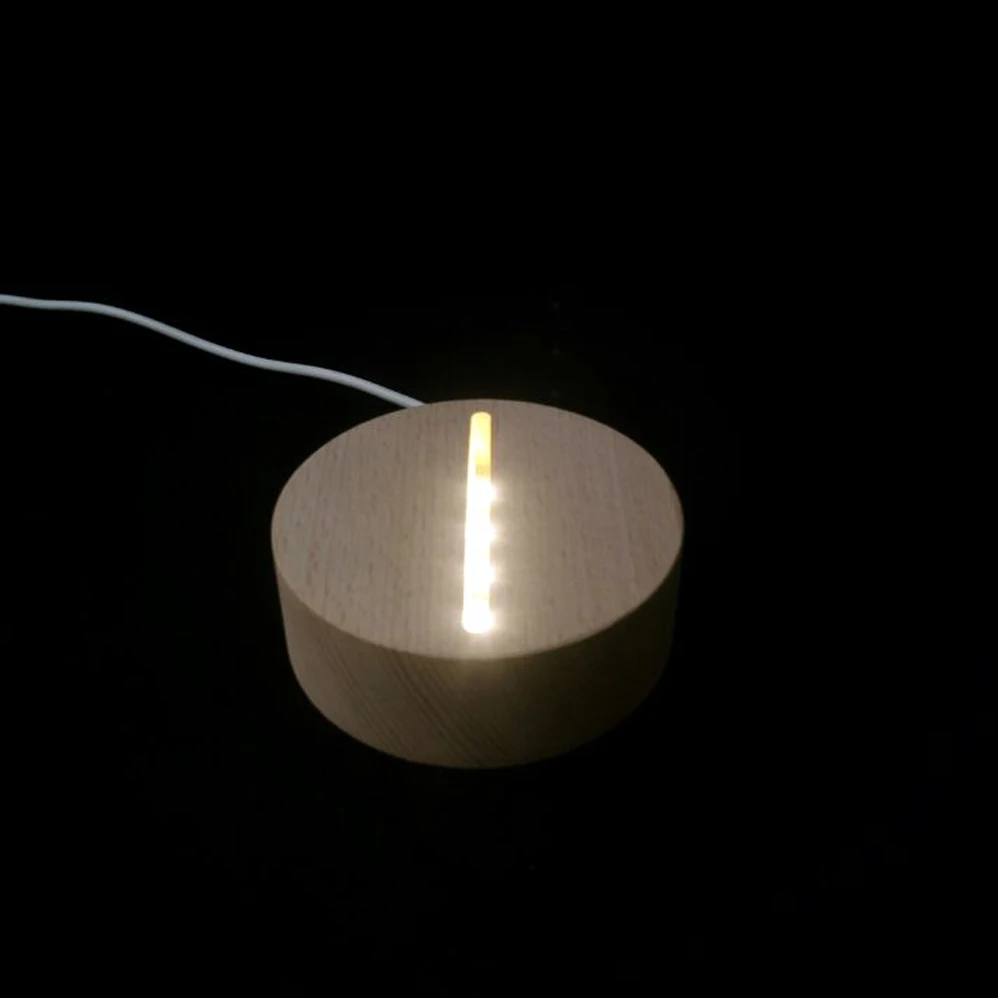 
Led lamp Base for 3D illusion night light table desk lamp 