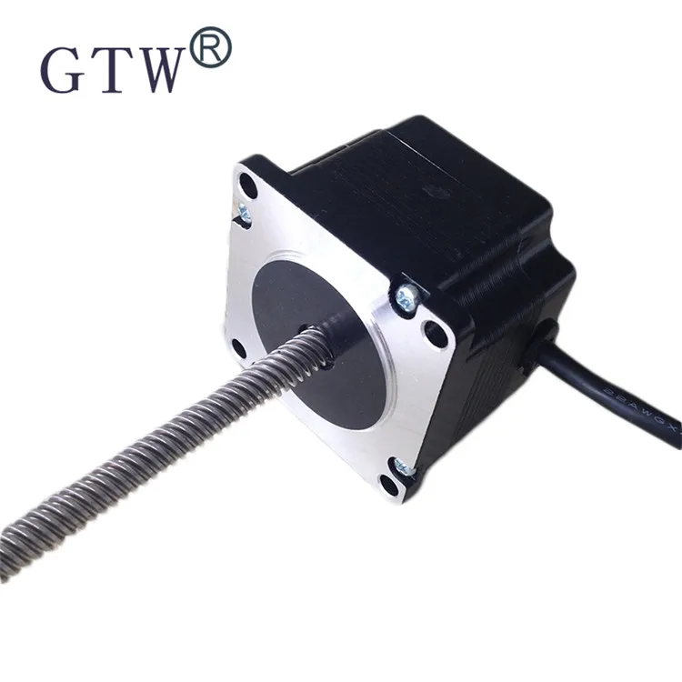 NEMA 23 привести винт шаговый двигатель, винт шаговый двигатель