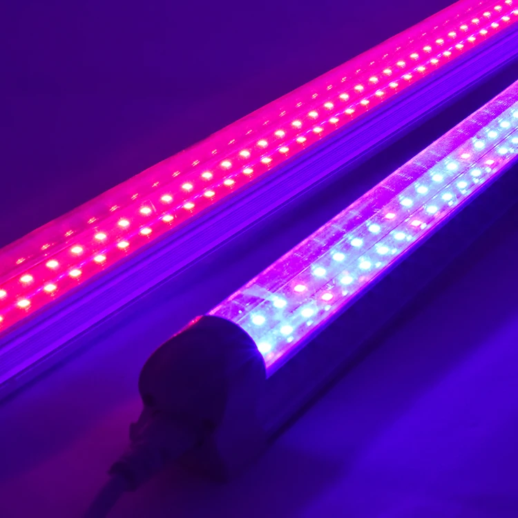 IP44 Waterproof Aluminum Housing 36W 4ft Led Grow Tube Light Diy Plants Lamp