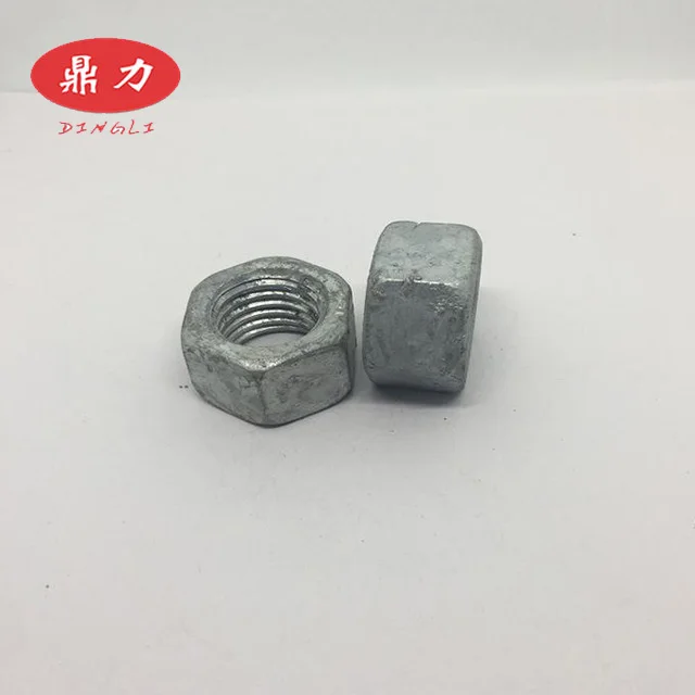 Хорошее качество профессиональная Гайка с шестигранной головкой класса HDG 4 8/6 8/8 8 DIN934 стандартная гайка