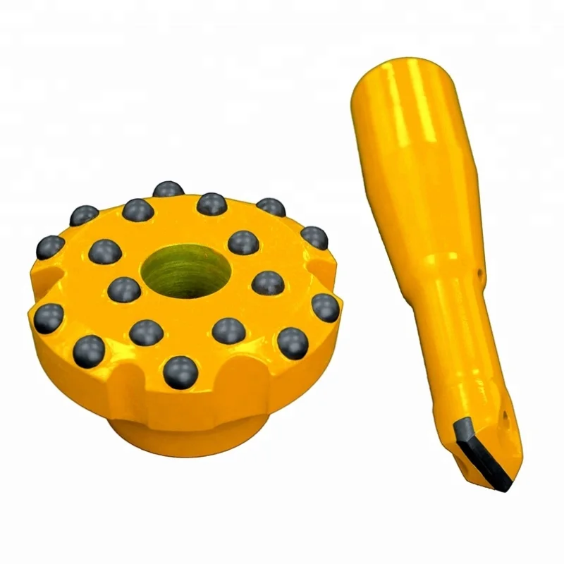 12 Degree Rock Drilling Tools Mining Hard Rock Drill Tungsten Carbide Tipped Button Pilot Drill Bit For Stone