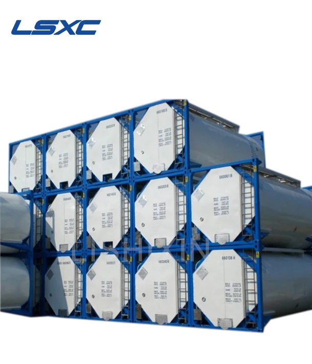 Cheap 20ft 40ft ISO Tank Container T14  ISO Fuel Tank Container