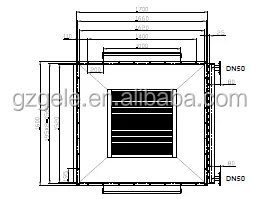 Flue Gas Heat Recovery Spiral Exchanger with Air to Air