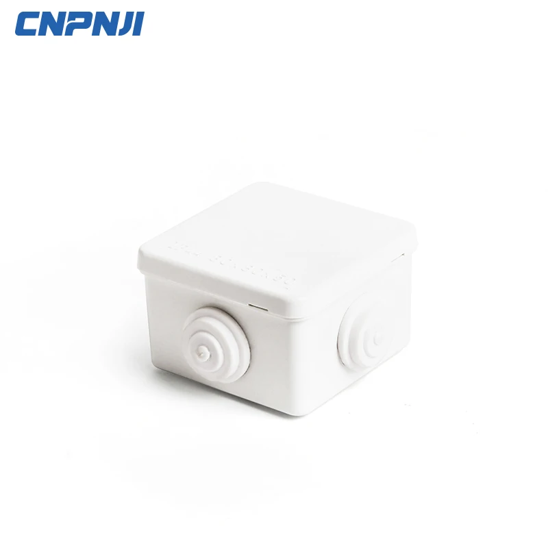 New product ABS material CE/ROHS certificated Indoor/outdoor usage junction box for cctv cameras