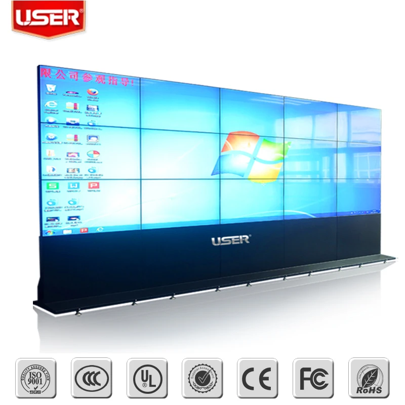46 inch seamless tv wall,narrow bezel lcd video wall