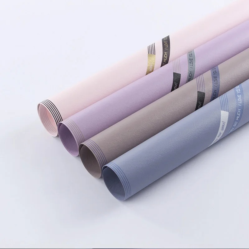 
Florist Supplies Waterproof Fresh Flower Wrapping Paper Plastic 