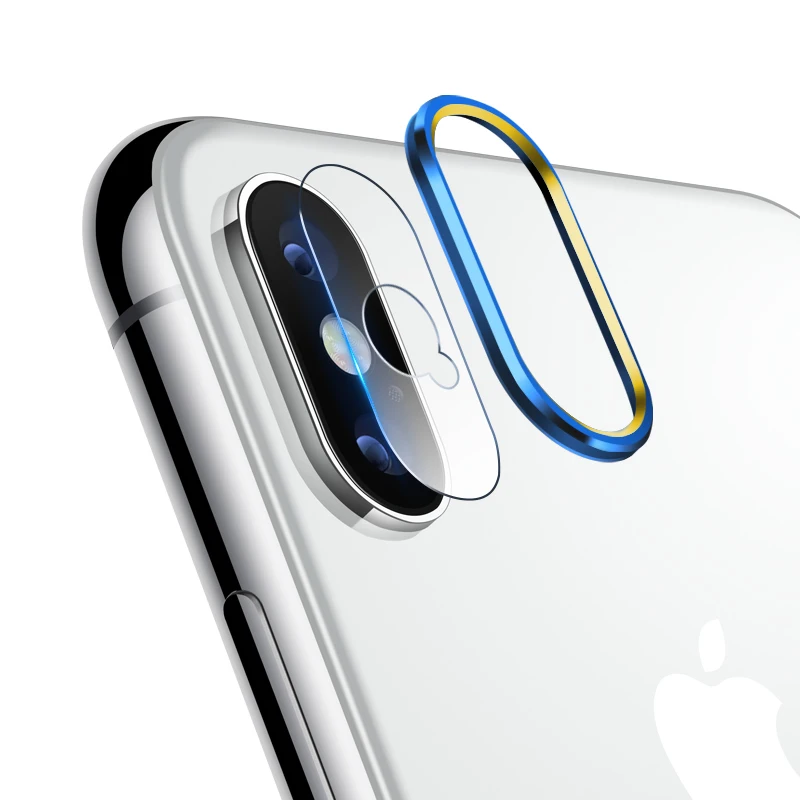 2019 hot selling Back Rear Camera Lens Protective Ring Cover Protector Accessory Screen Film for iPhone X/Xs/XR/XS Max