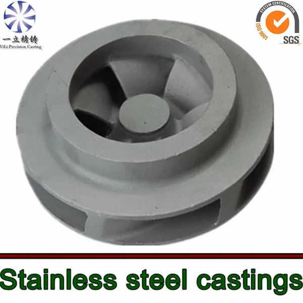 Точное литье турбинного двигателя с крыльчаткой из нержавеющей стали 316