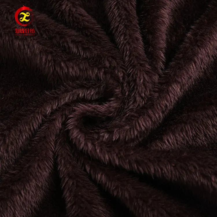 Factory price beautiful color soft sherpa fleece fabric for blanket