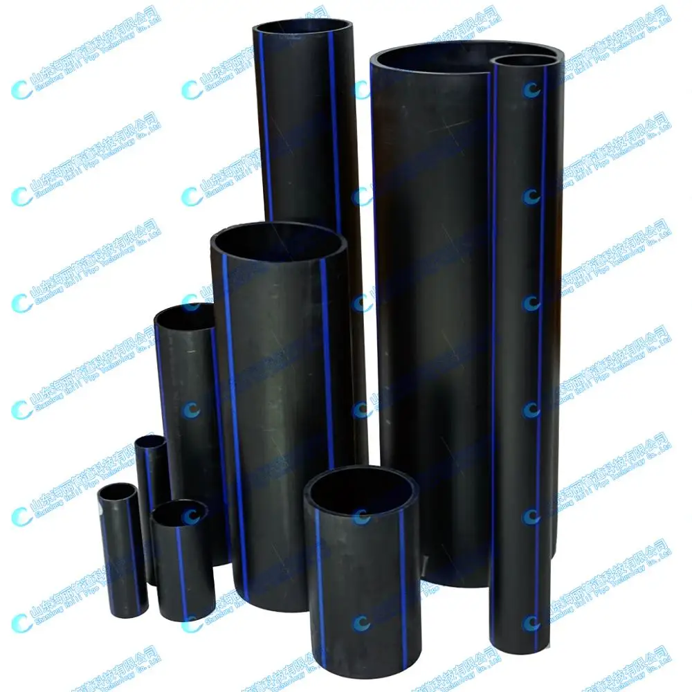Made in China hdpe pipe black plastic hdpe pipe 3 inch