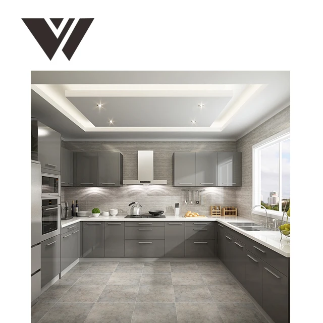 Weldon Custom Modern Style Kitchen Cabinet Furniture