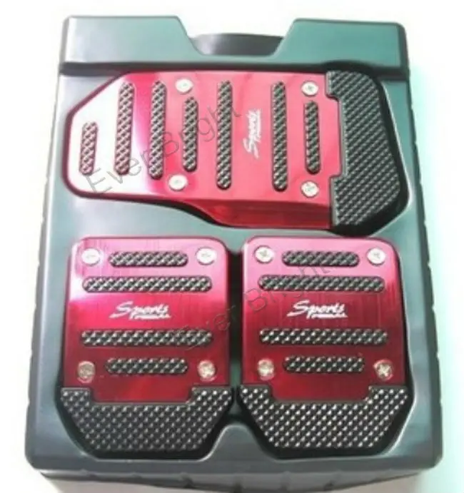 Automotive Aluminum Alloy Non-slip Pedals Manual Automatic Universal Throttle Pedal Brake