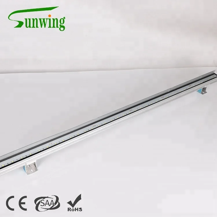 Уличные светодиодные светильники IP65 RGBW 36 шт. * 3 Вт, настенная шайба для строительного освещения