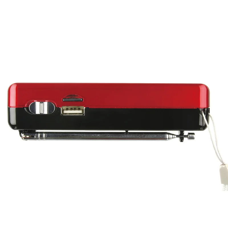 LCD torch flashlight radio usb speaker clock FM radio