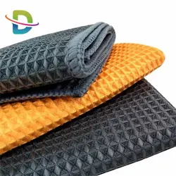 2019 New Super Absorbent Waffle Microfiber Cloth Towel For Car Auto Parts Cleaning