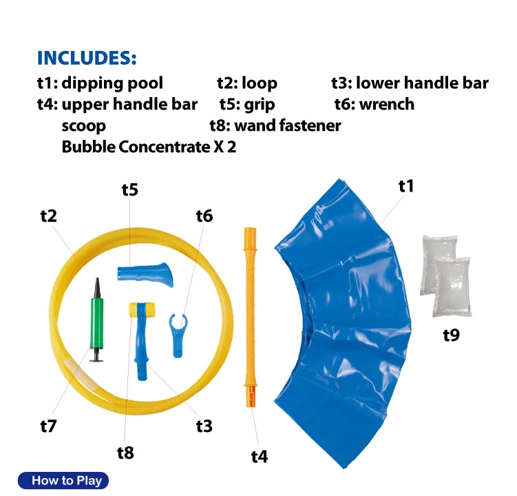 GIANT BUBBLE BENDER Making Giant Bubbles Stick Kit