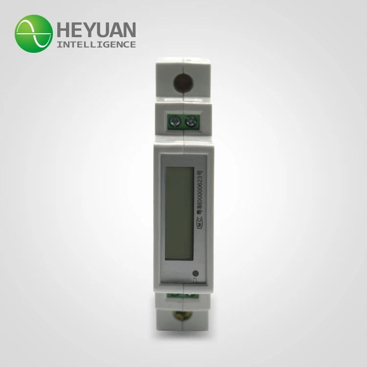 DZS100-1P Ethernet Single phase din rail electric digital power meter rs485