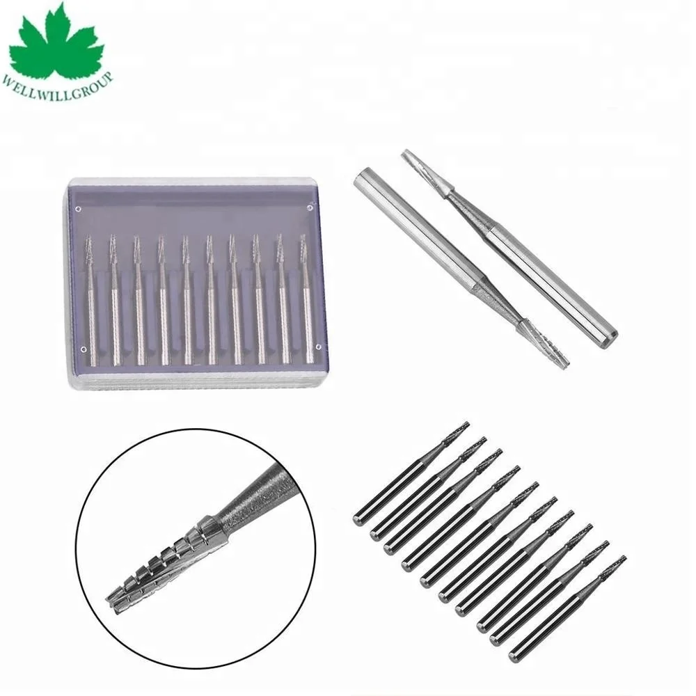 Dental Drill Burs Carbide Tungsten Dental Burs 699/700/701/702/703/704