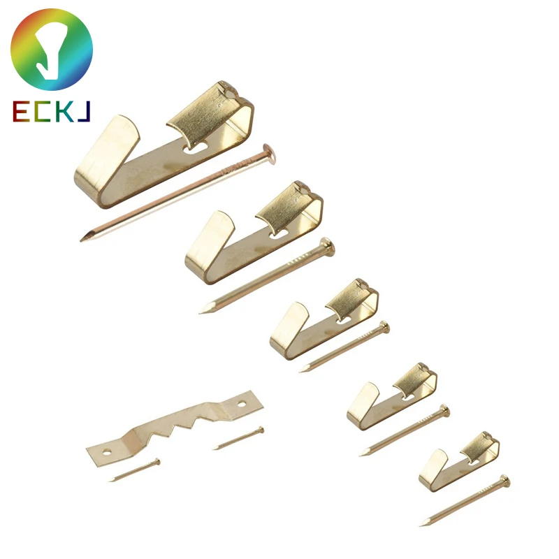 
200 pcs photo picture hooks picture hangers hanging assortment kit 