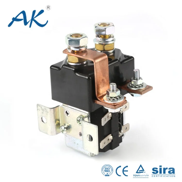 AOKAI ASW125A  SPST 12V 24V 36V 48V 100A dc magnetic latching relay