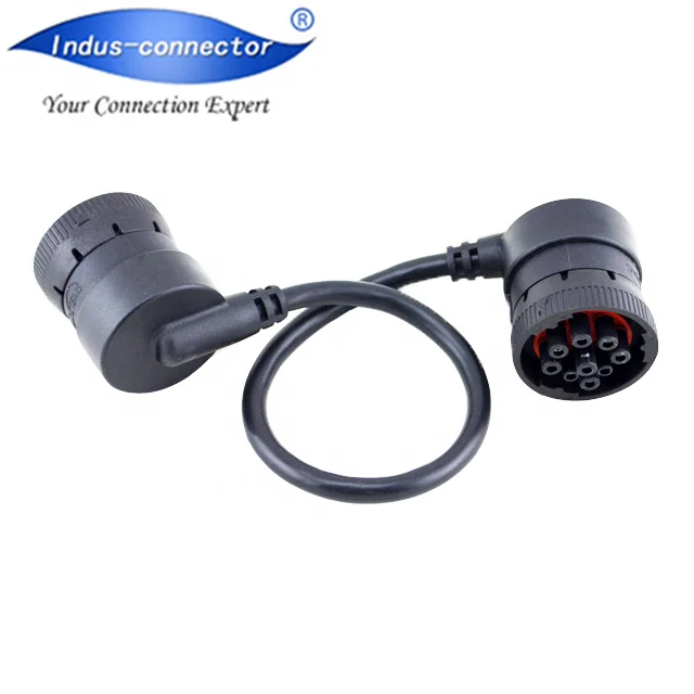 Соединитель SAE J1939 9P Штекерный can-кабель