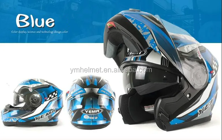 
ECE DOT flip up motorcycle helmet with DOT certification casco vintage motorcycle helmets yema 925 
