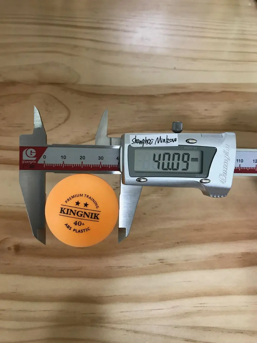 
KINGNIK 2 Star orange 40+ Premium Training plastic table tennis ball (60 balls per bottle) 