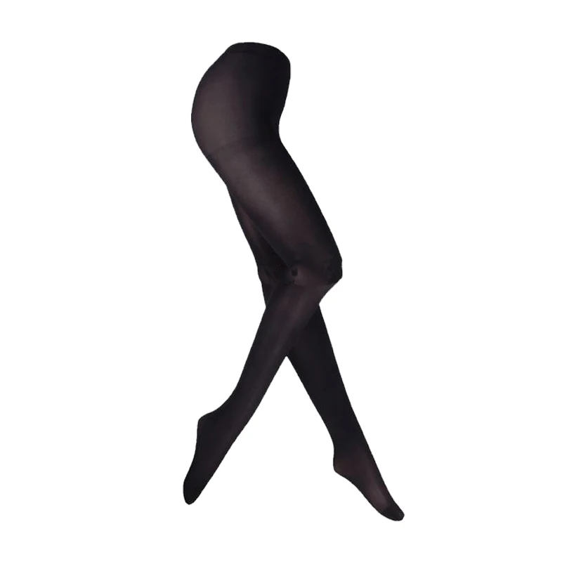 Hosiery Manufacturer Lady Opaque Black Tube Nylon Pantyhose Tights