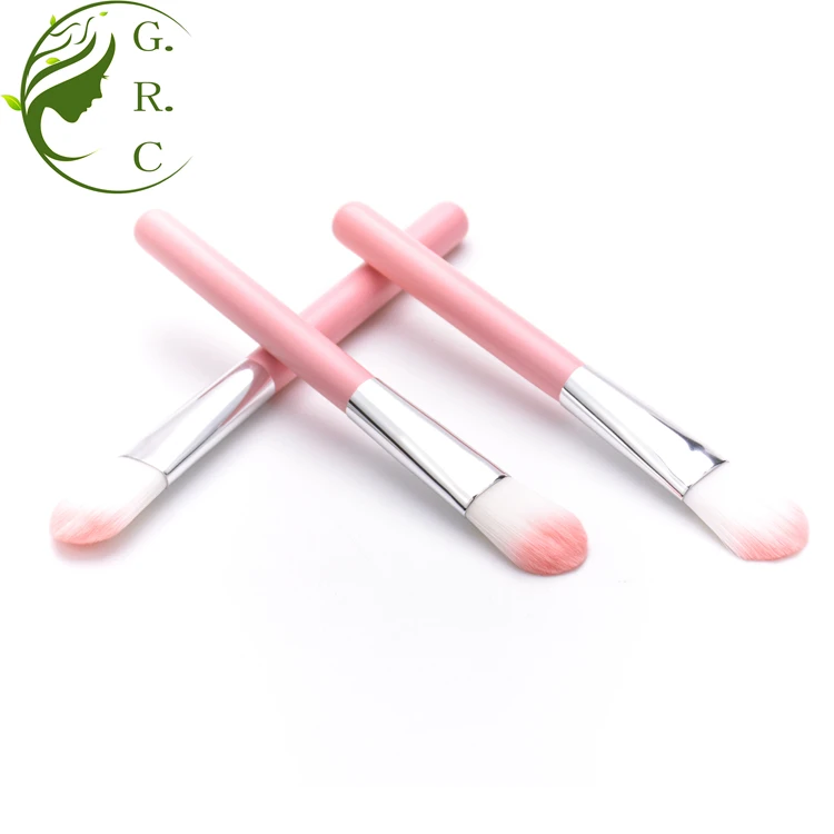Wholesale small single pink foundation brush waterproof kiss beauty foundation makeup brush