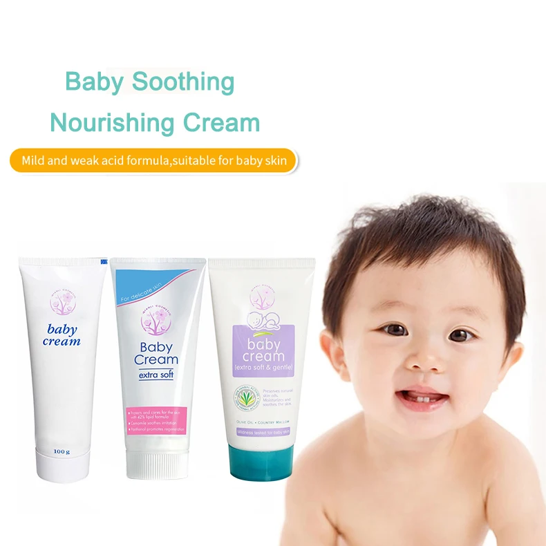 Good 100% natural skin care line moist baby diaper cream best whitening baby cream