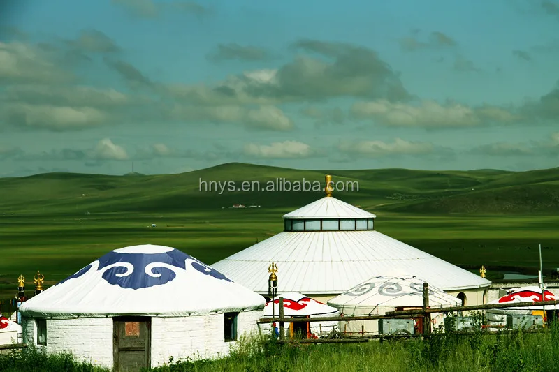 
hotel/restaurant/camping yurt mongolian tent 