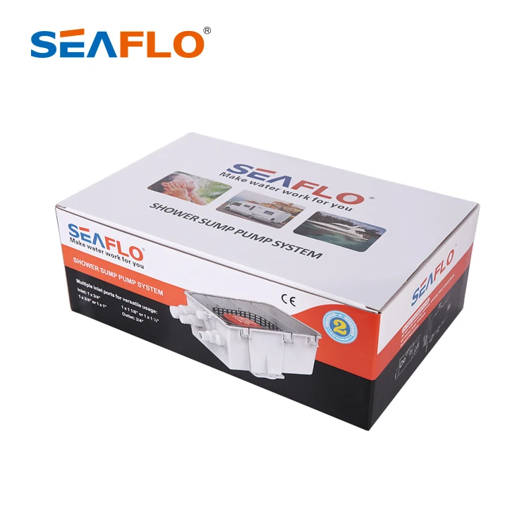 SEAFLO  Bilge pump 12v 600GPH Shower  Pump System  for Boat And Marine