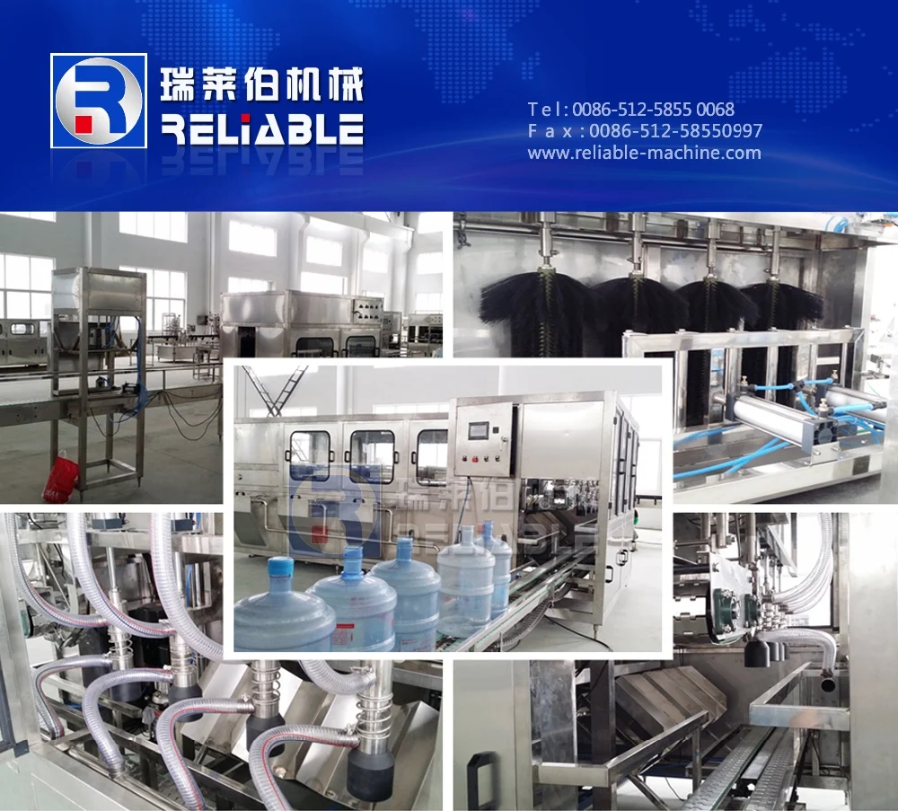 Из нержавеющей Стали Емкостью 5 Галлонов Воды Машина/Производственная Линия