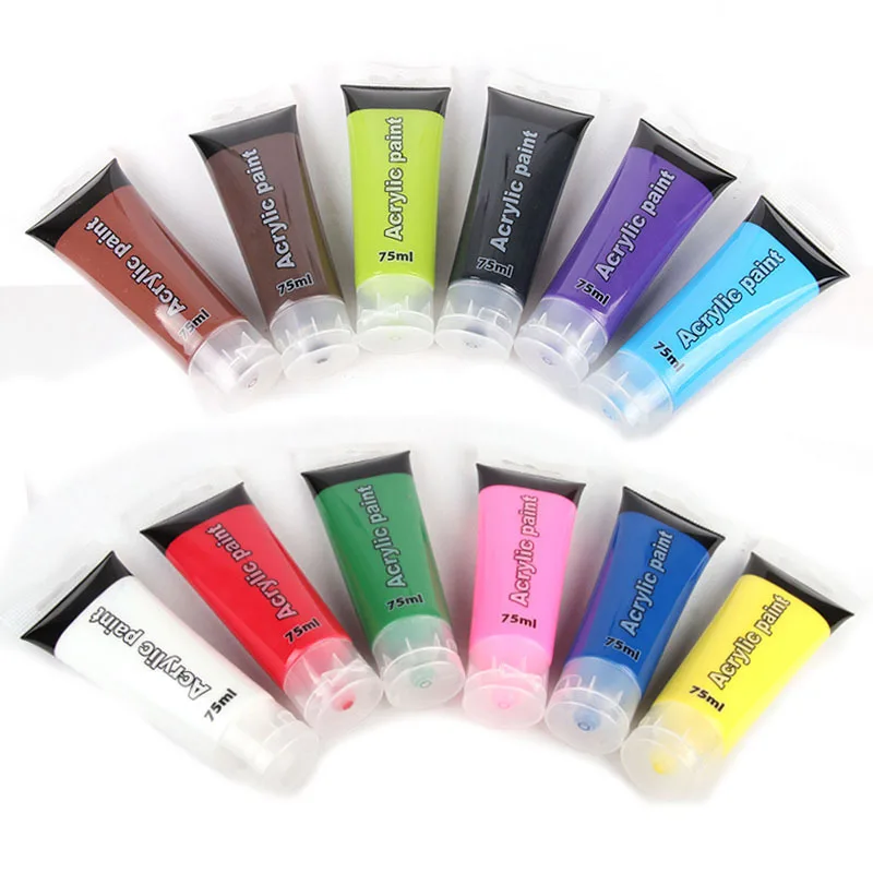 
EN71 Certificated Non-toxic Reflective Acrylic Paint For Watercolor Painting 