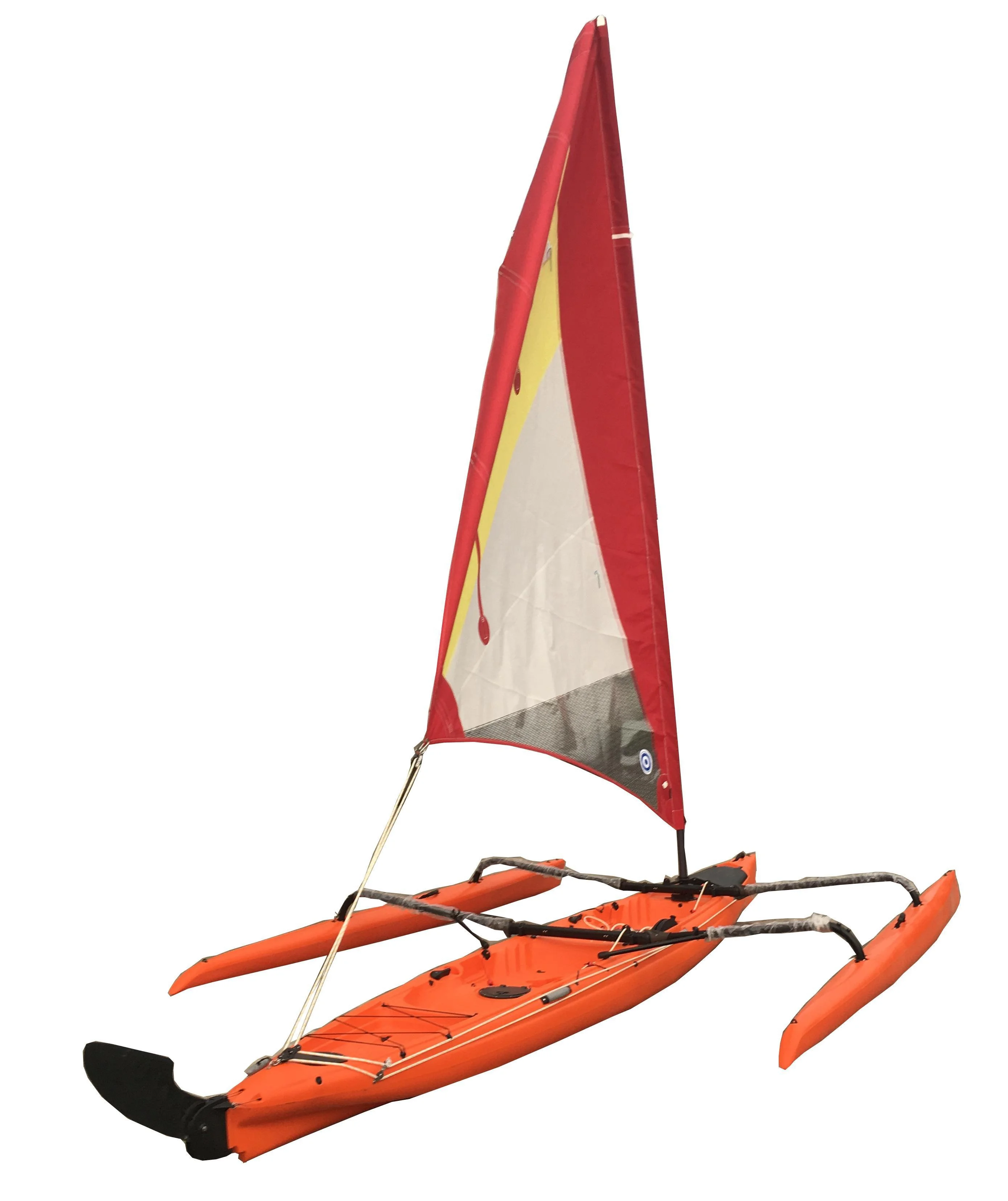 2019 new arrival kayak 2 seater pedal powered double sailboat with rudder system kayaks en venta