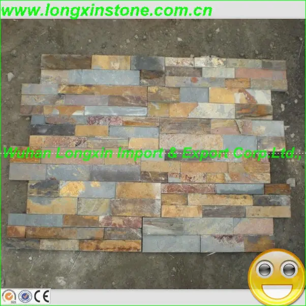 
Beautiful Rusty Culture Slate Ledger Panel Stone 