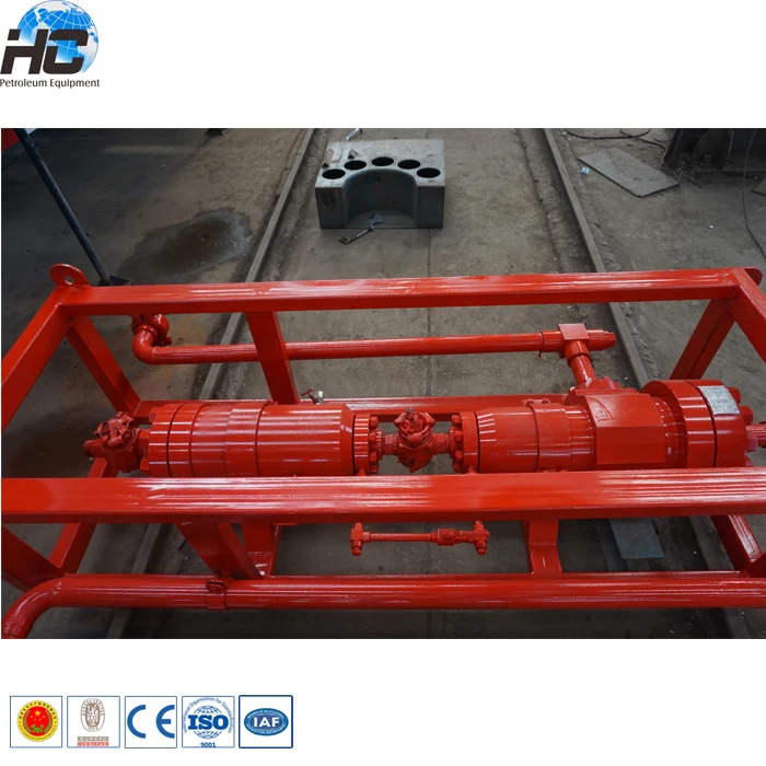 Oilfield wellhead sand desander / drilling mud cyclone
