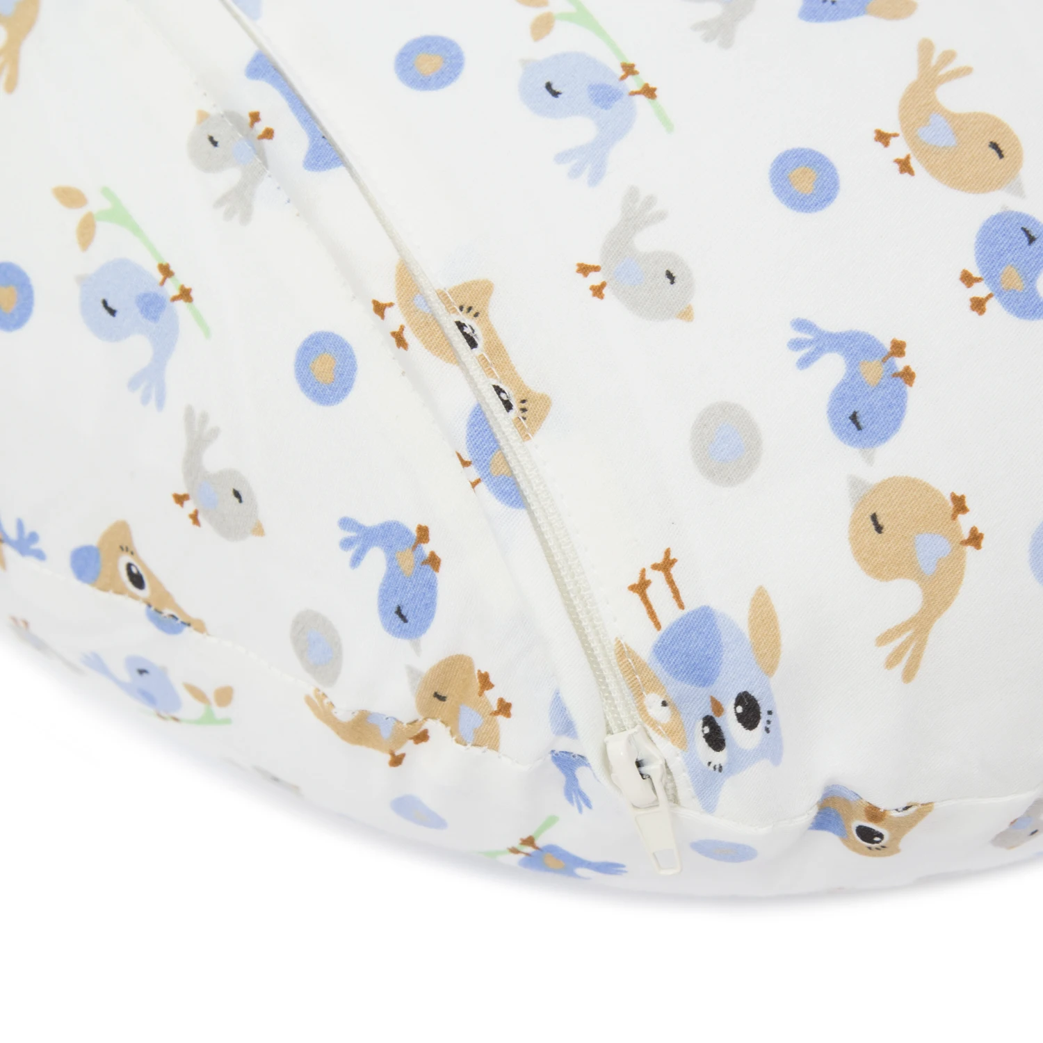 Cartoon Owl Printed Infant Pregnancy Moms Feeding Nursing Pillow Cover