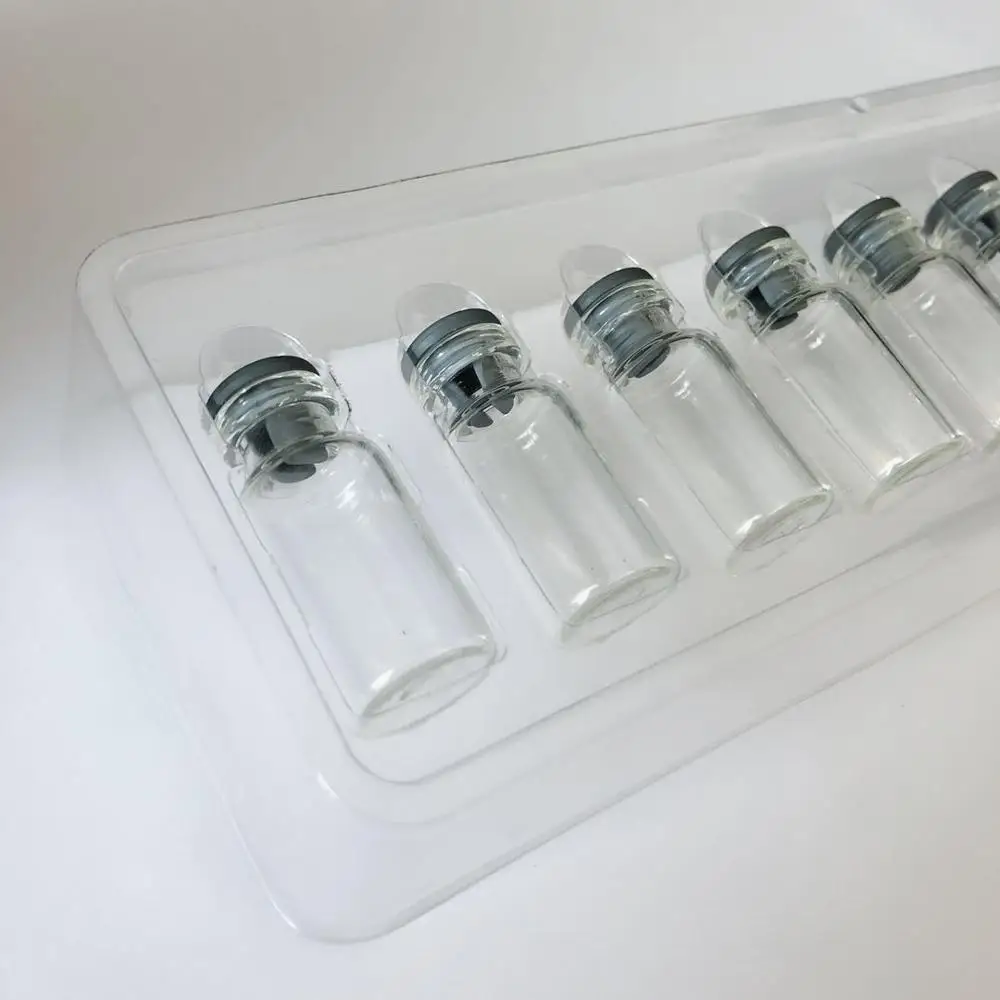 Medical Plastic Packaging Insert Tray for 2ml Vial