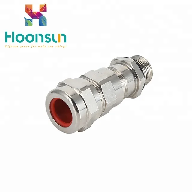 IP66  metal   armoured metric explosion-proof cable gland